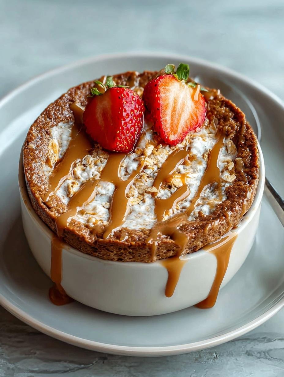 Delicious Biscoff Baked Oats for a Cozy Morning Treat - Biscoff Baked Oats - main visual representation