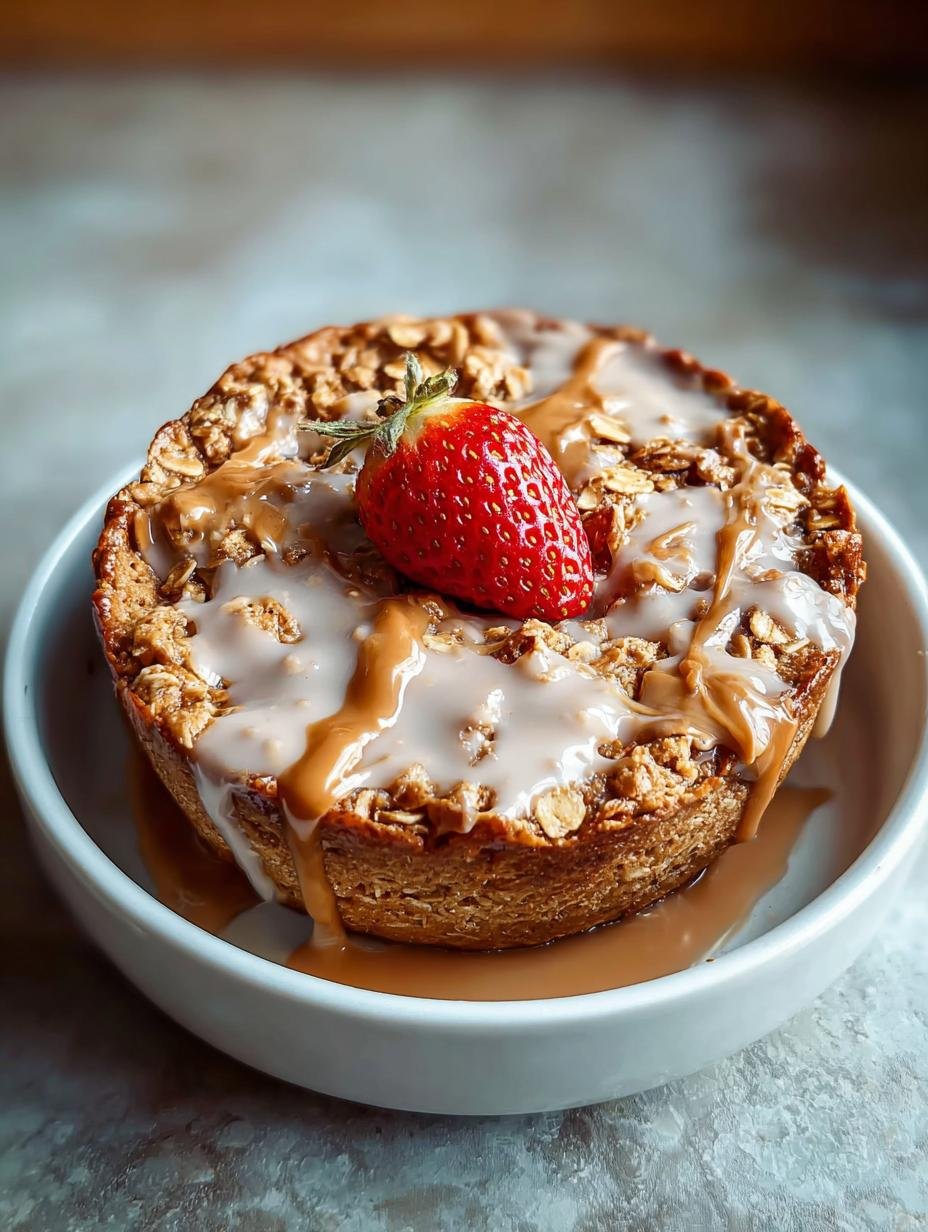 Biscoff Baked Oats