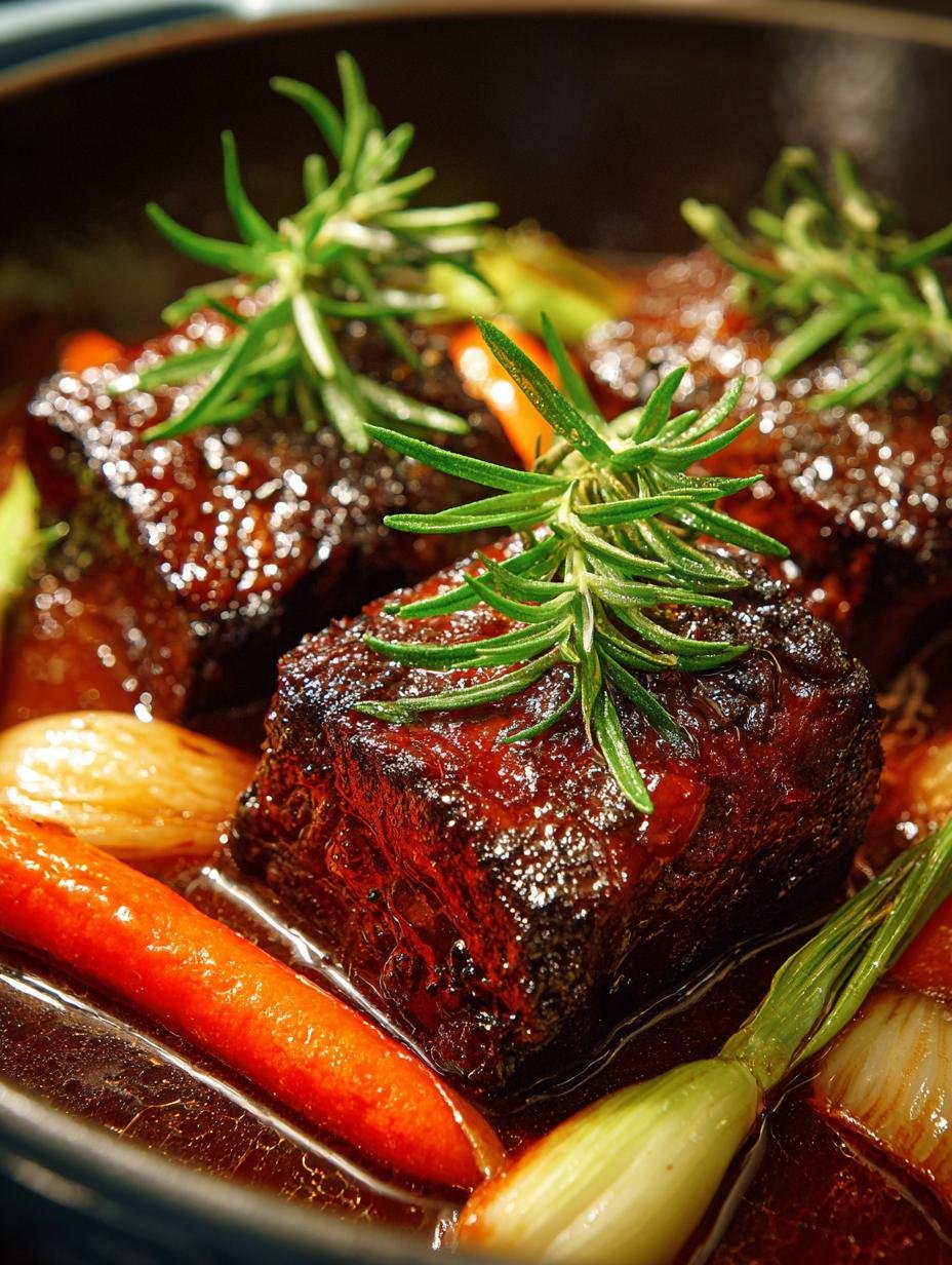 Braised Beef Short Ribs: 10 Steps to Perfectly Tender 2 Braised Beef Short Ribs: 10 Steps to Perfectly Tender - Braised Beef Short Ribs - main visual representation