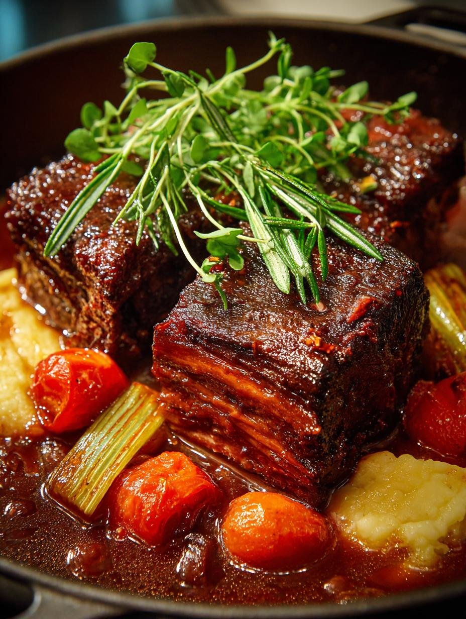 Braised Beef Short Ribs: 10 Steps to Perfectly Tender 1 Braised Beef Short Ribs