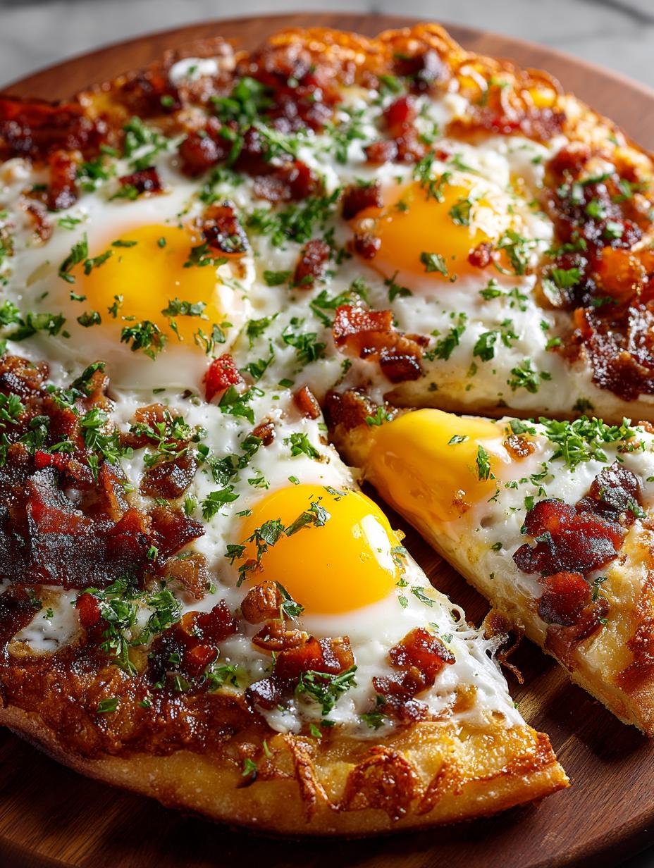Breakfast Pizza: 10 Reasons to Love This Savory Pie 3 Breakfast Pizza: 10 Reasons to Love This Savory Pie - Breakfast Pizza - additional detail