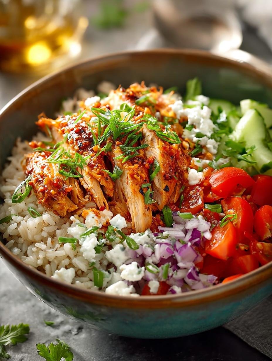 Buffalo Chicken Rice Bowls: 7 Reasons to Love This Dish 3 Buffalo Chicken Rice Bowls: 7 Reasons to Love This Dish - Buffalo Chicken Rice Bowls - additional detail