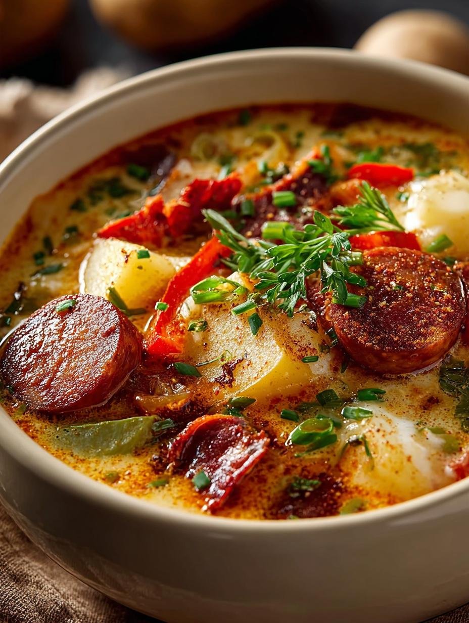 Cajun Potato Soup For Cozy Comforting Nights - Cajun Potato Soup For - main visual representation