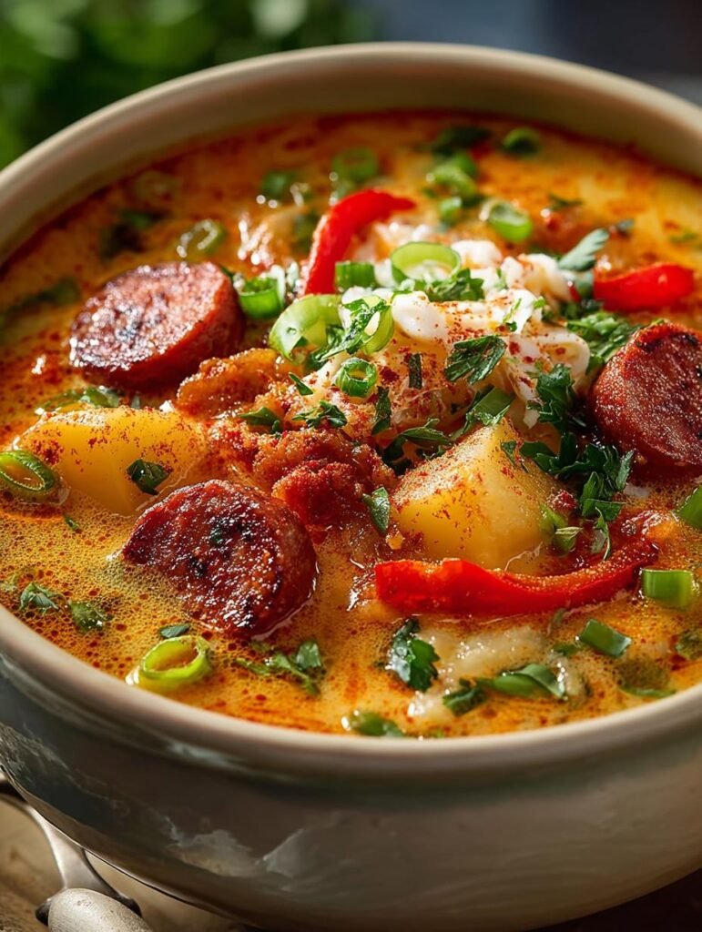 Cajun Potato Soup For