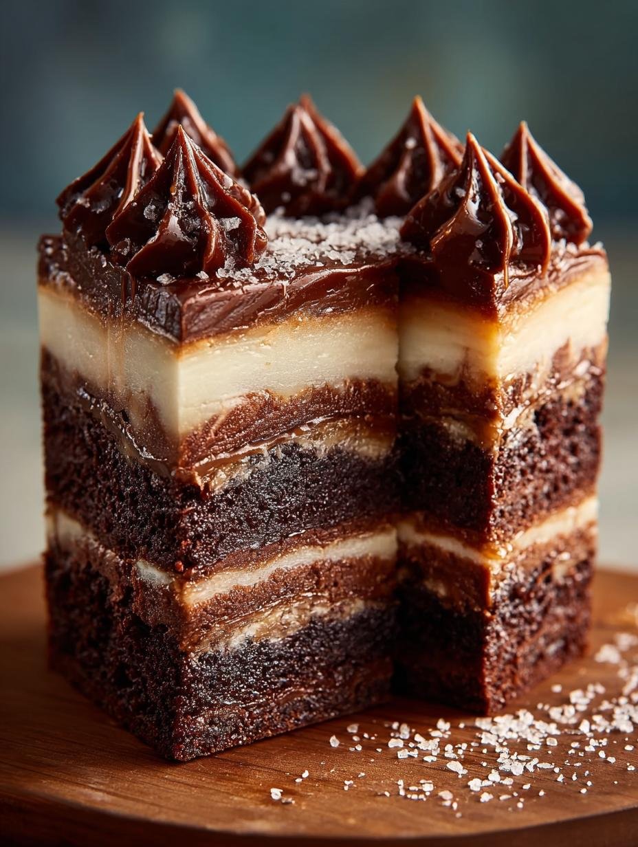 Indulgent Caramel Swirl Brownies with Rich Chocolate - Caramel Swirl Brownies - main visual representation