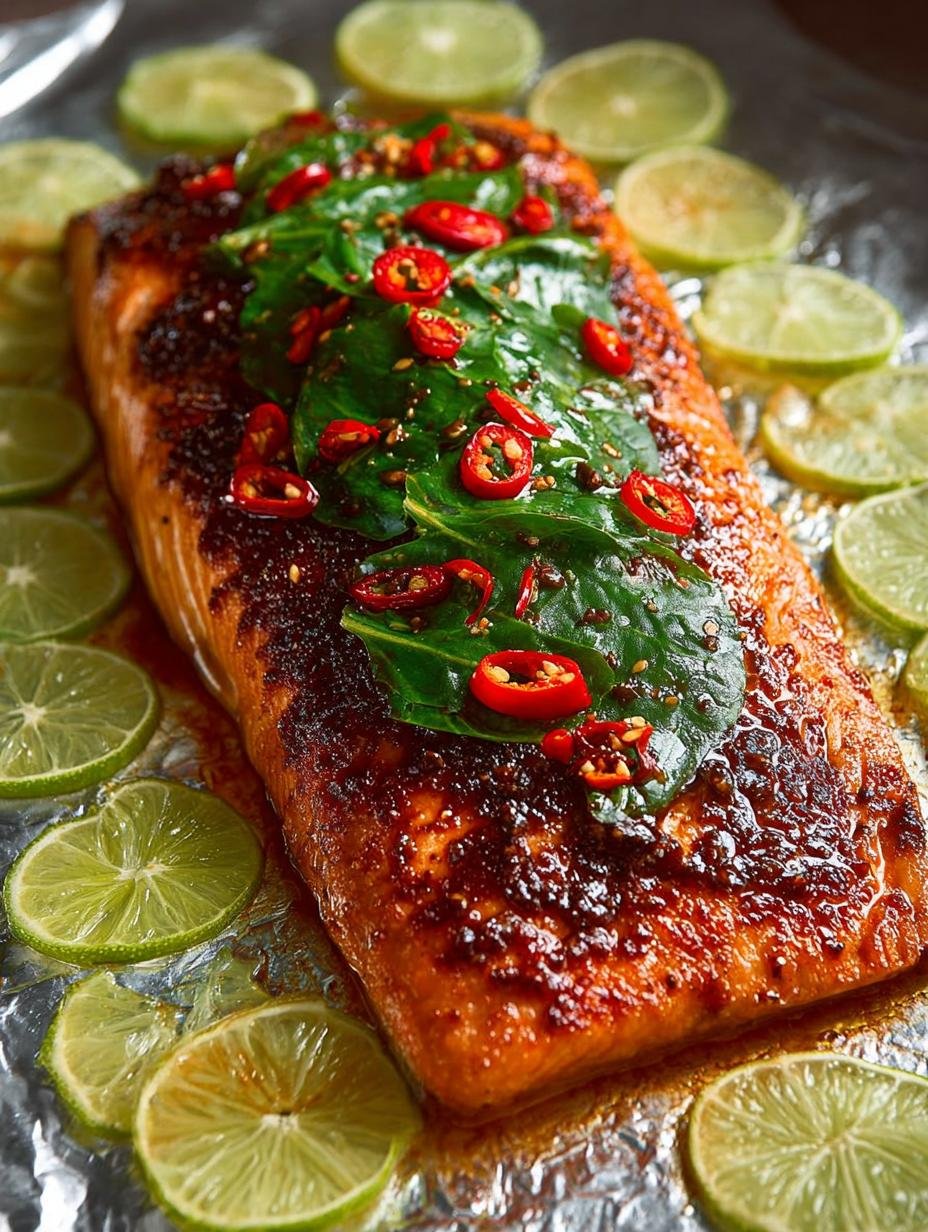 Chili Lime Baked Salmon: 5 Ways to Spice Up Dinner - Chili Lime Baked Salmon - additional detail