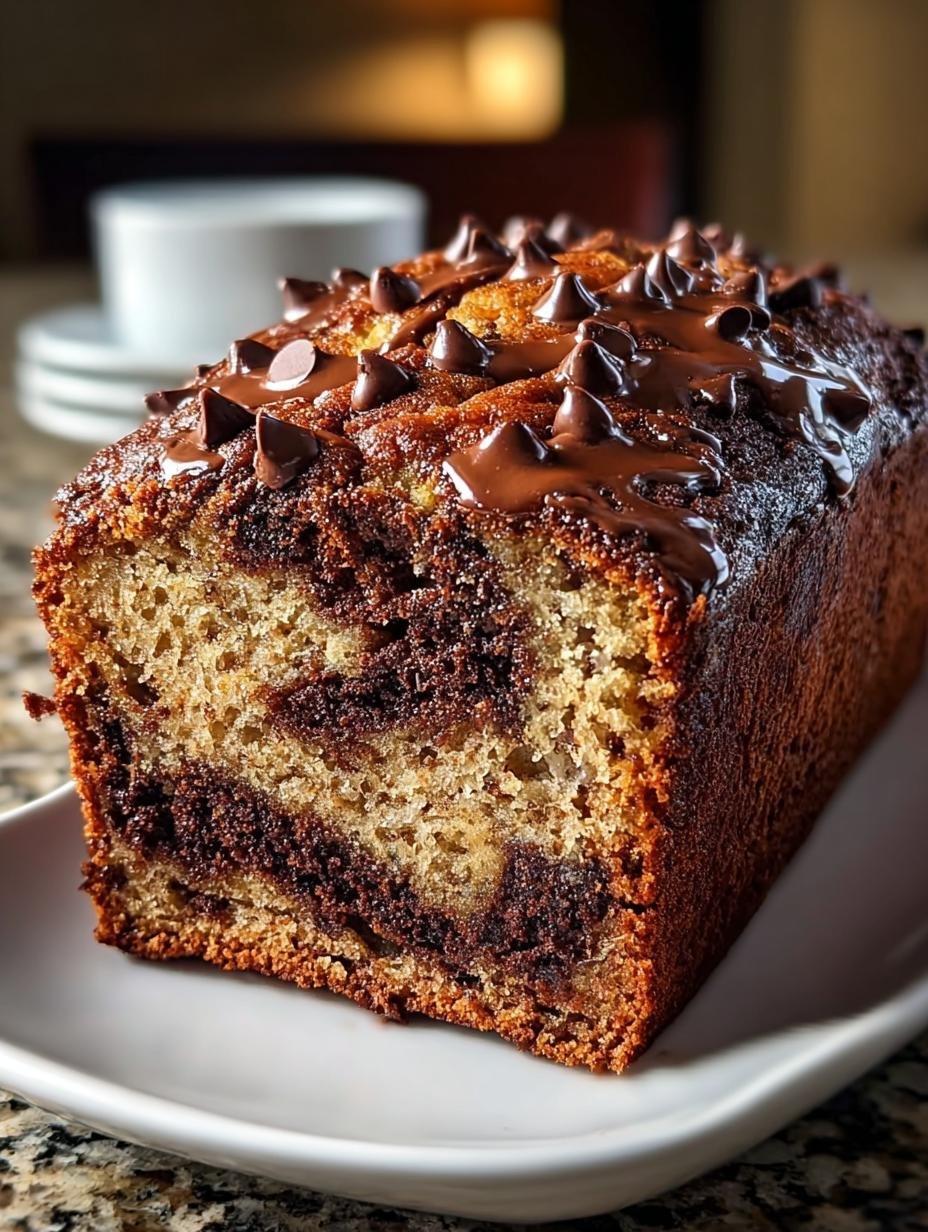 Chocolate Espresso Banana Bread