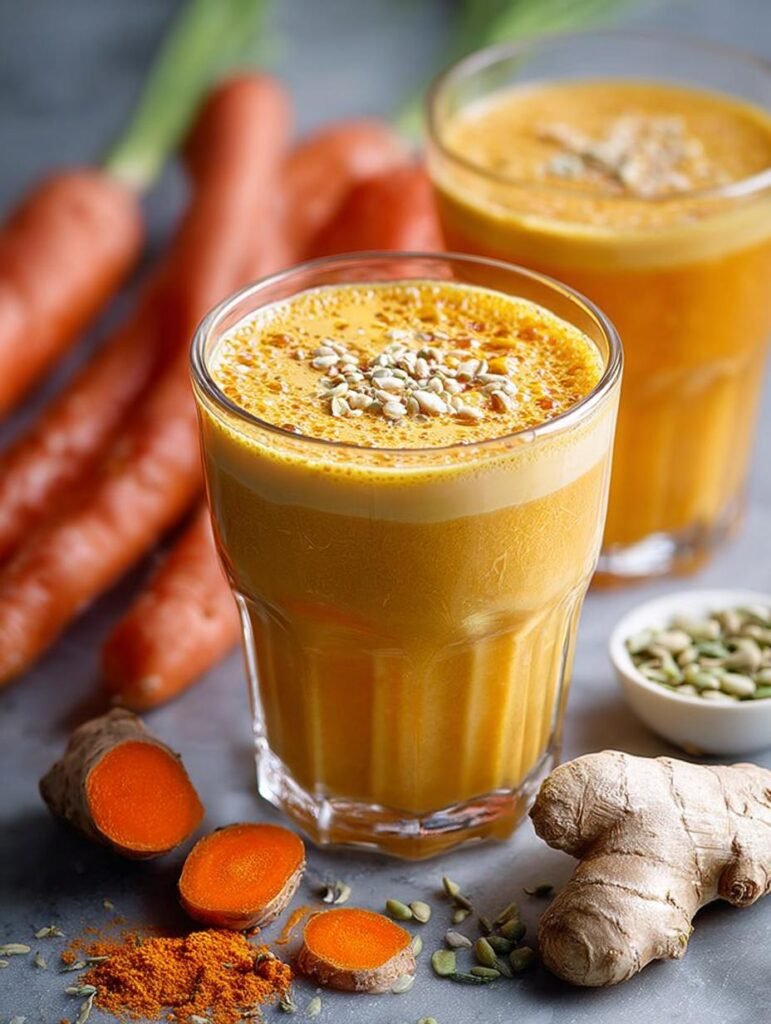 Citrus Carrot Ginger Smoothie