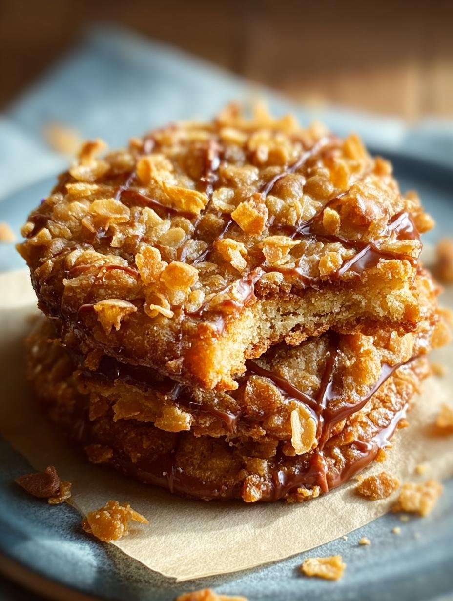 Cornflake Toffee Cookie