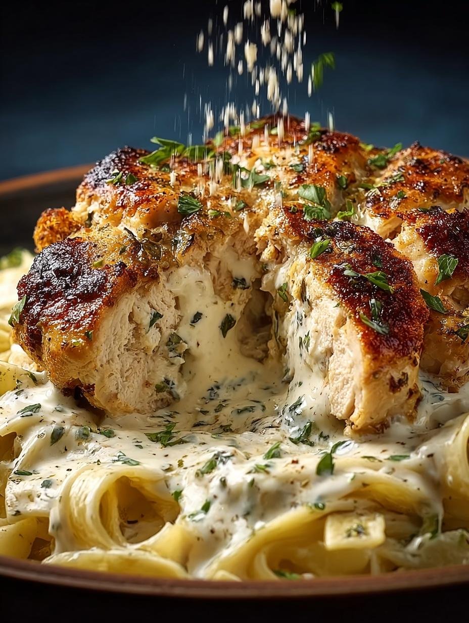 Creamy Chicken Garlic Parmesan: 5 Star Comfort Food - Creamy Chicken Garlic Parmesan - additional detail
