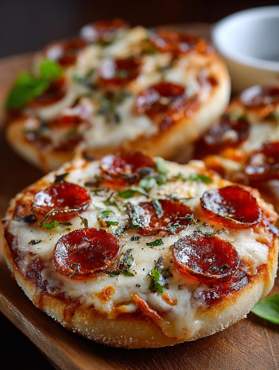 English Muffin Pizzas: 8 Quick and Delicious Ideas 2 English Muffin Pizzas: 8 Quick and Delicious Ideas - English Muffin Pizzas - main visual representation