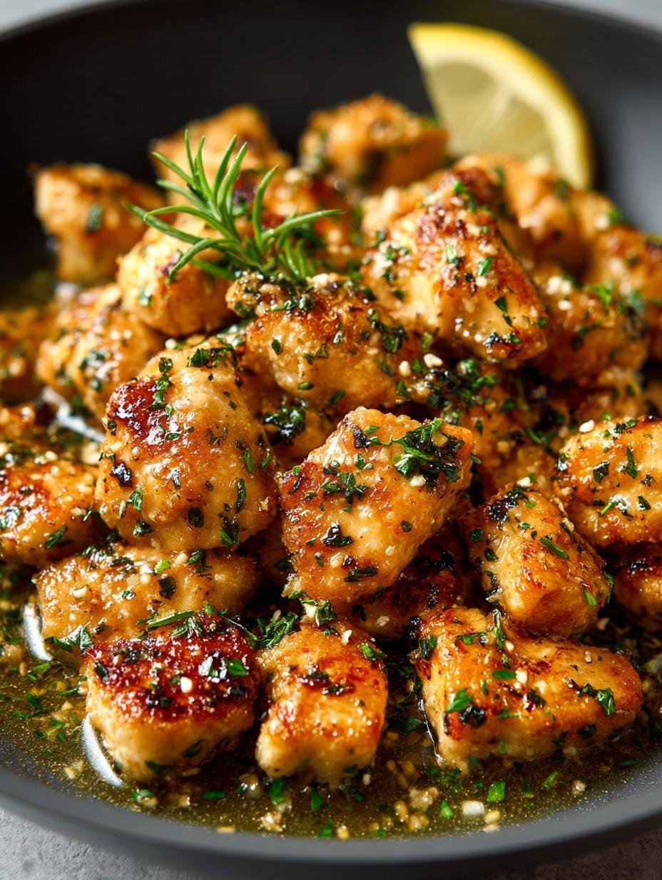 Garlic Butter Chicken Bites: 5-Minute Savory Delight - Garlic Butter Chicken Bites - main visual representation