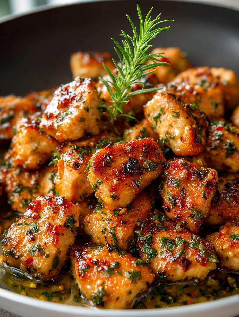 Garlic Butter Chicken Bites: 5-Minute Savory Delight - Garlic Butter Chicken Bites - additional detail