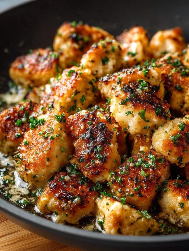 Garlic Butter Chicken Bites