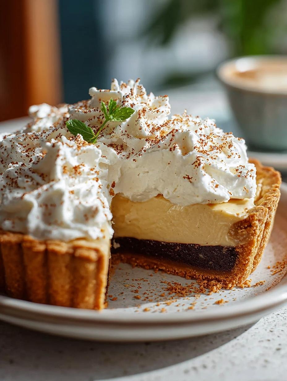 Gin Extract Gingerbread Cream Pie: A Festive Delight 2 Gin Extract Gingerbread Cream Pie: A Festive Delight - Gin Extract Gingerbread Cream - main visual representation