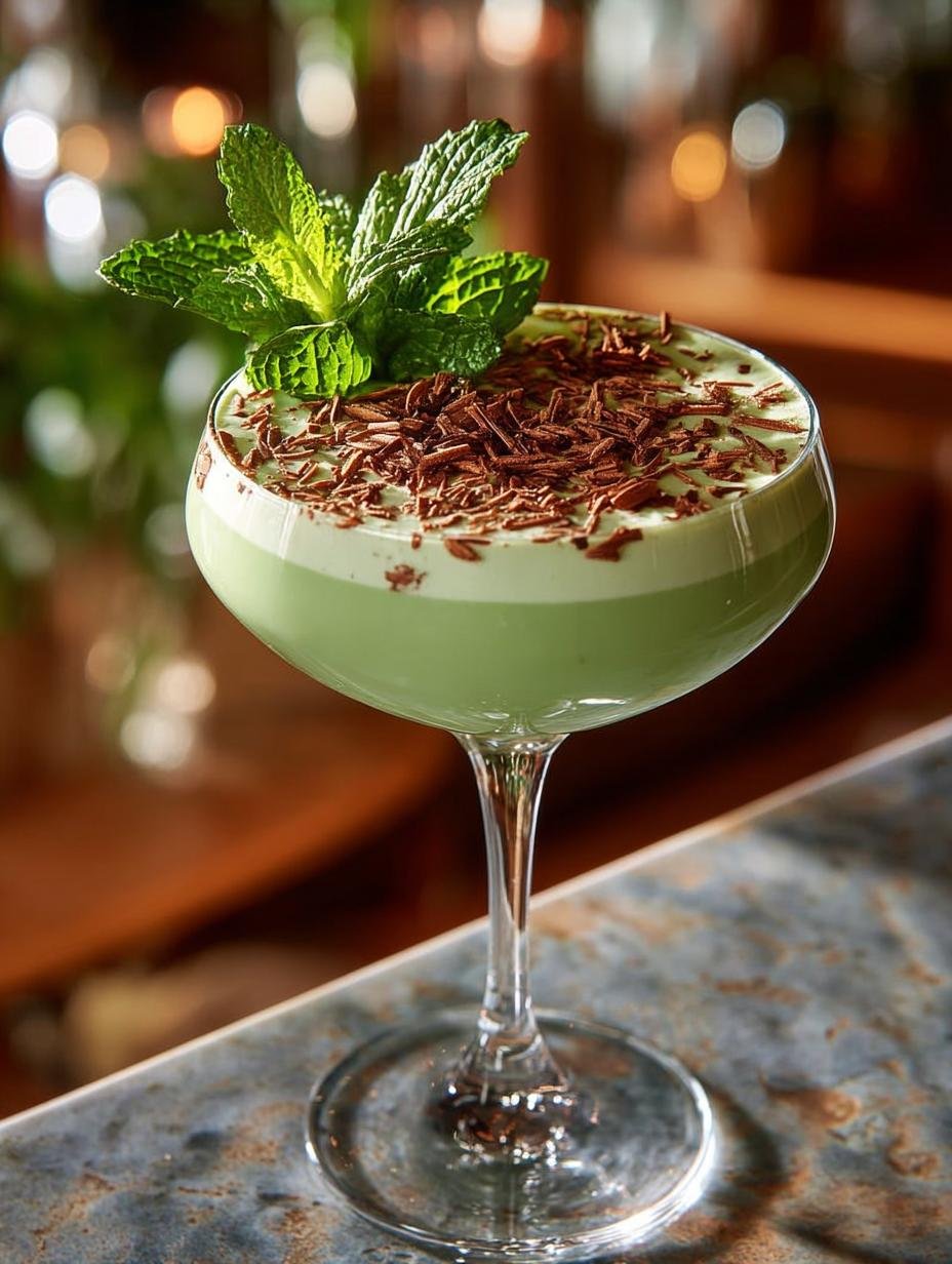 Grasshopper Cocktail: 5 Minty Variations to Try 1 Grasshopper Cocktail