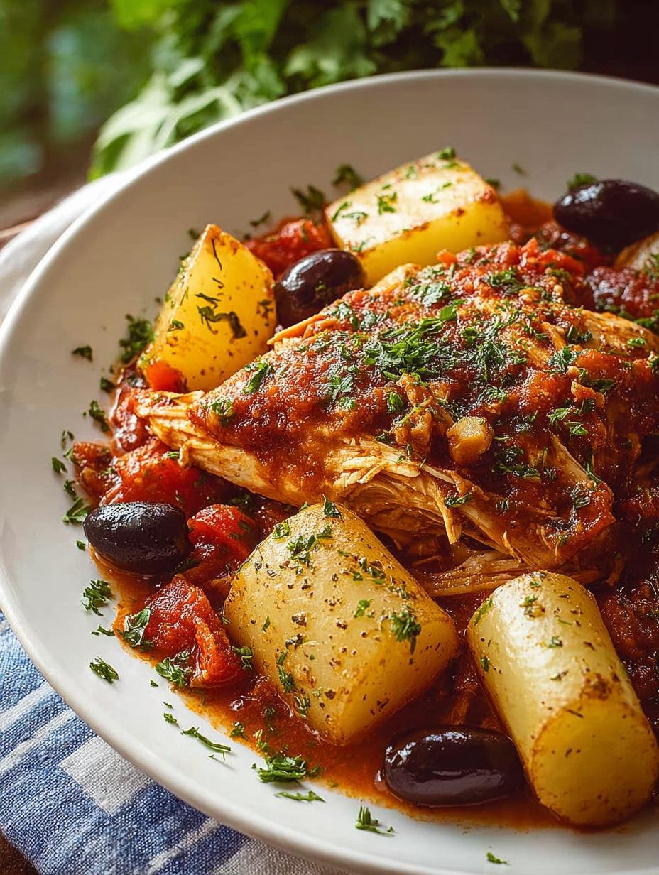 Delicious Greek Chicken Potatoes Stew for Family Dinners - Greek Chicken Potatoes - main visual representation