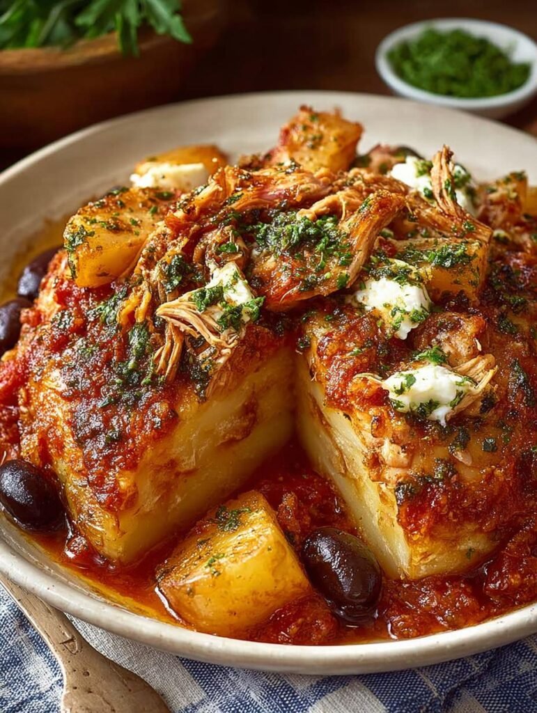 Greek Chicken Potatoes