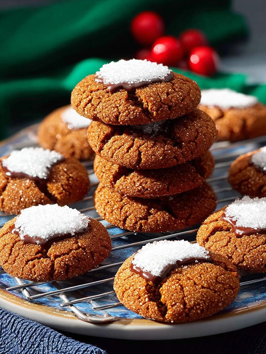 Holiday Gingersnap Cookies: 5 Irresistible Recipes - Holiday Gingersnap Cookies - additional detail