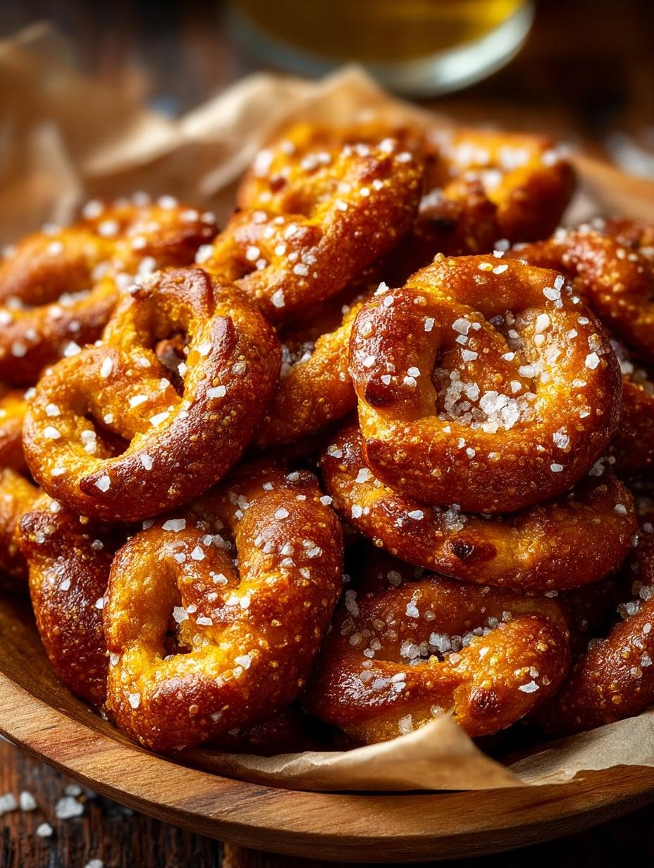 Irresistible Honey Mustard Pretzel Pieces Recipe - Honey Mustard Pretzel Pieces - main visual representation