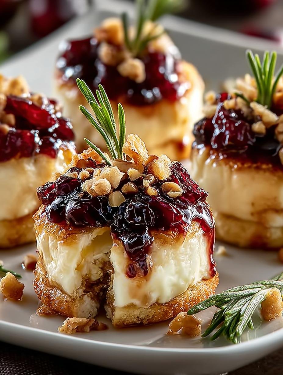 Indulgent Brie Bites with Cranberry Crunch for Gatherings 2 Indulgent Brie Bites with Cranberry Crunch for Gatherings - Indulgent Brie Bites with - main visual representation