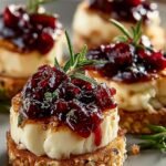 Indulgent Brie Bites with Cranberry Crunch for Gatherings 4 Indulgent Brie Bites with