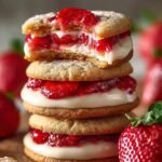 Irresistible Strawberry Cheesecake Cookies