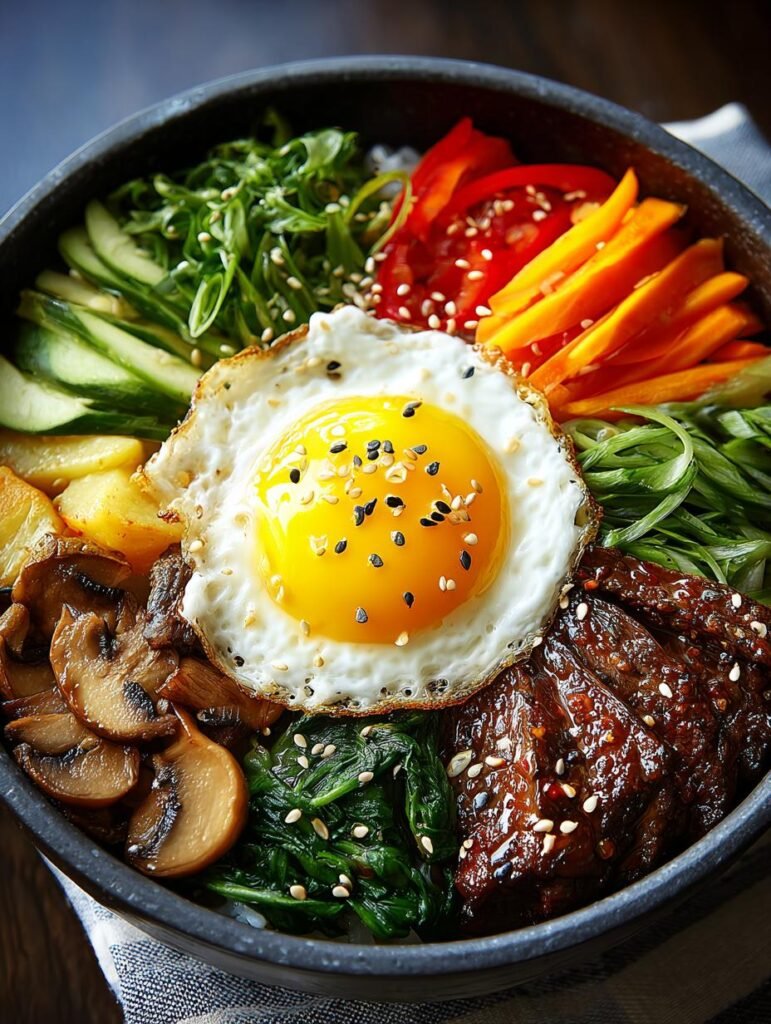 Korean Bibimbap Bowl