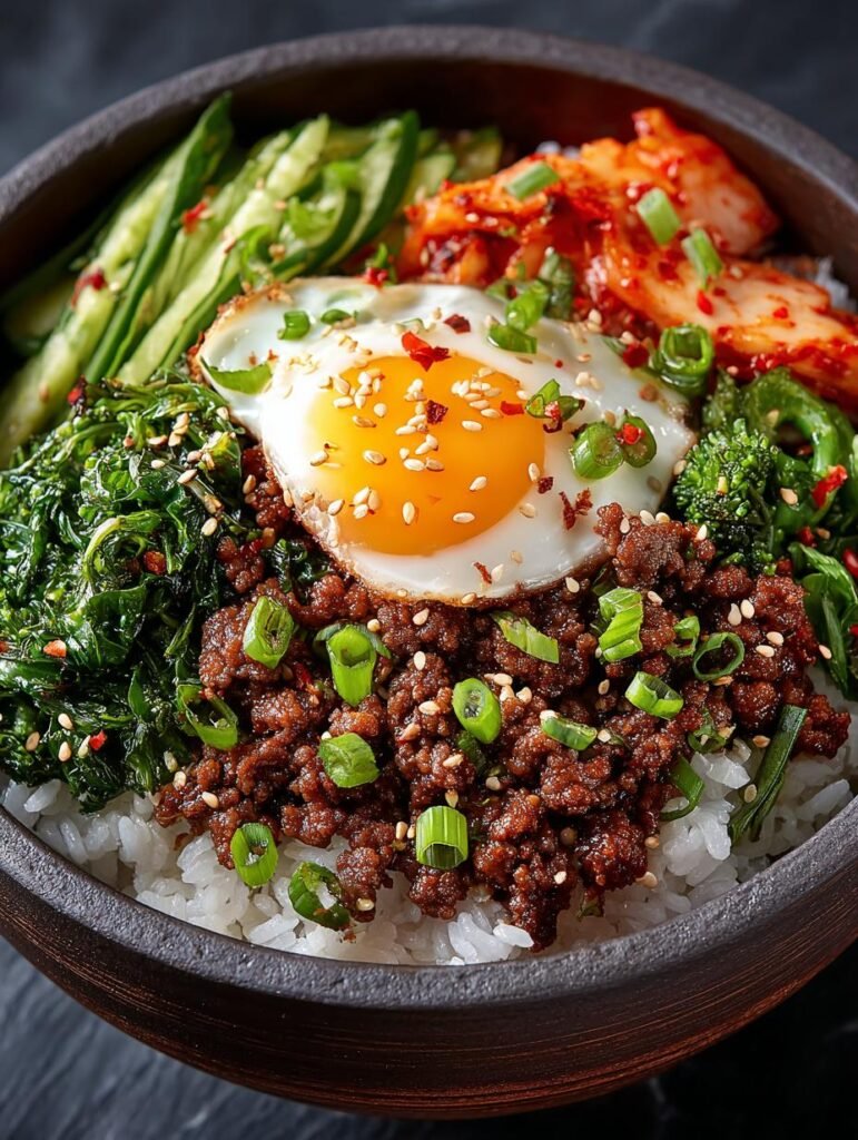 Korean Ground Beef Bowl