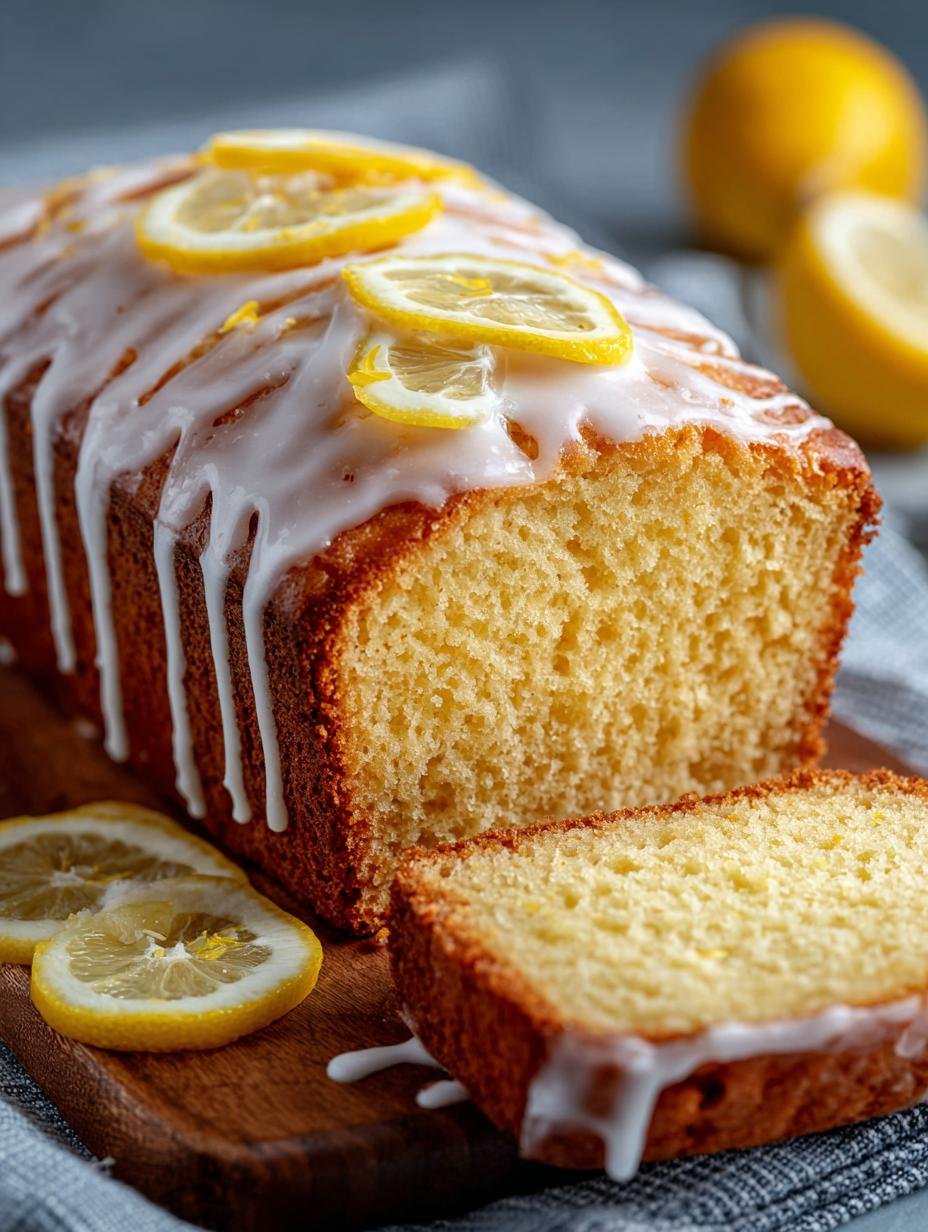 Lemon Glazed Loaf Cake: A Delightful Sweet Treat - Lemon Glazed Loaf Cake - main visual representation