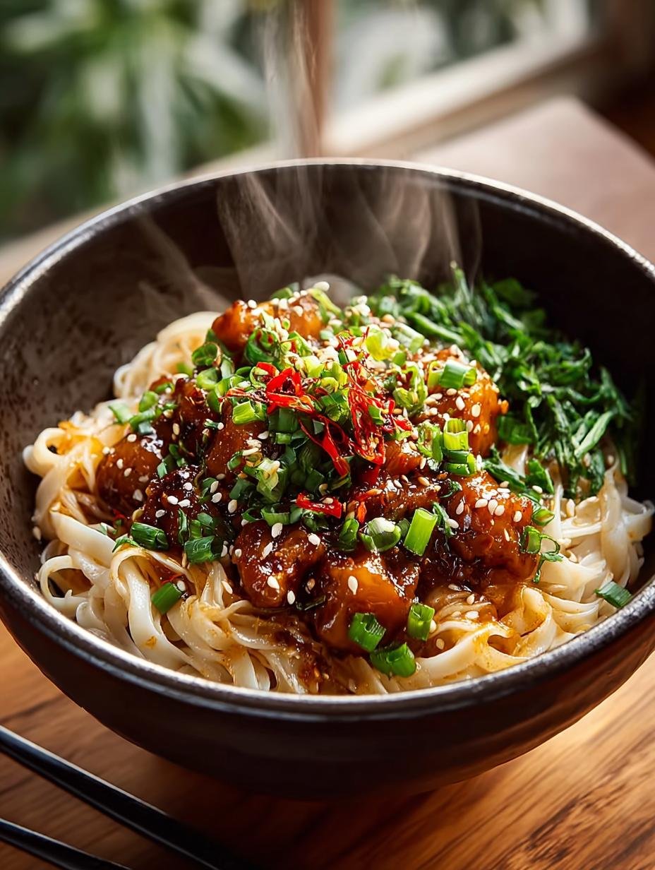 Miso Chili Noodles: 5 Steps to a Flavorful Delight 2 Miso Chili Noodles: 5 Steps to a Flavorful Delight - Miso Chili Noodles - main visual representation