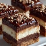Nutella Cheesecake Bars