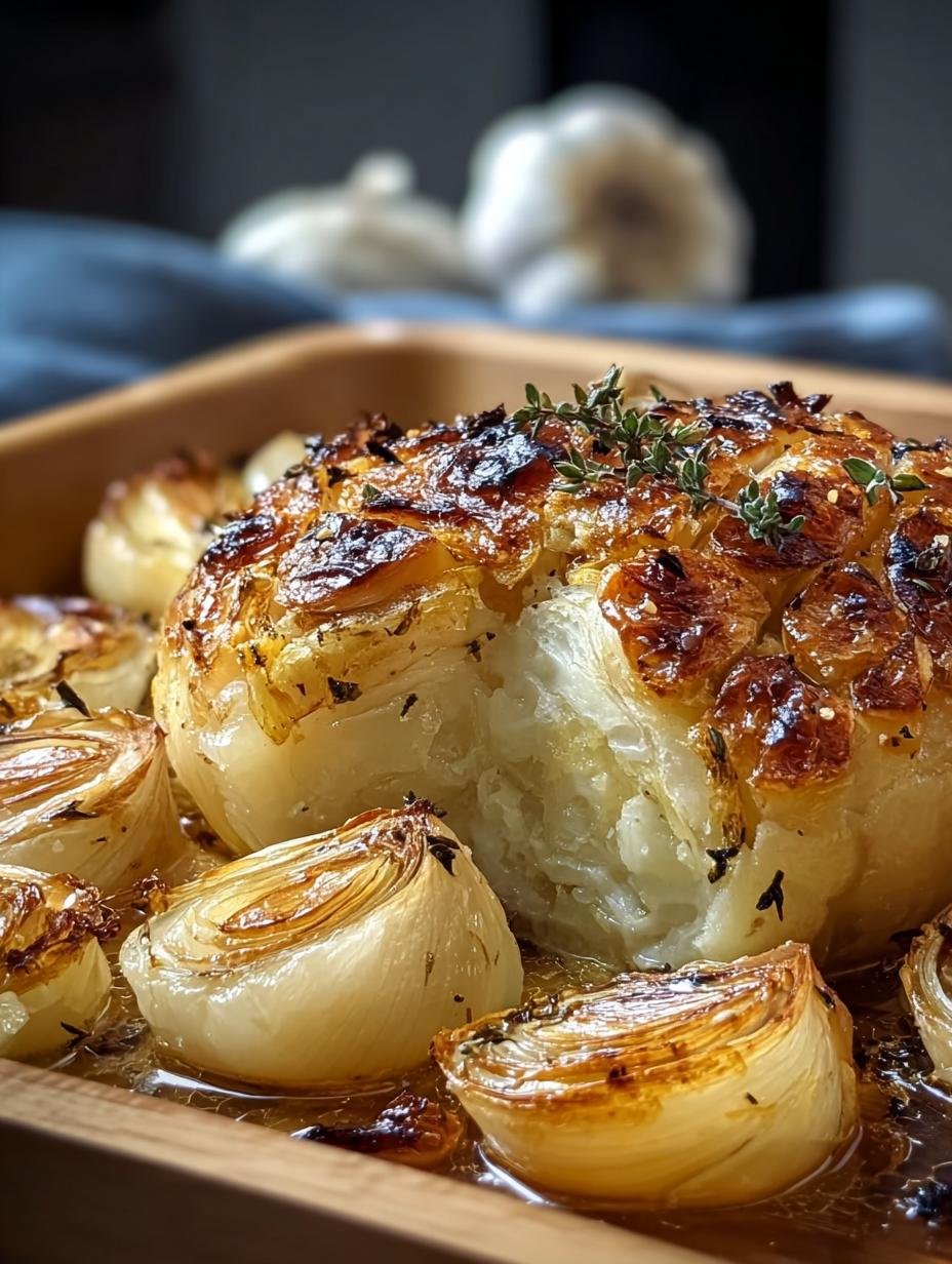 Oven Roasted French Garlic