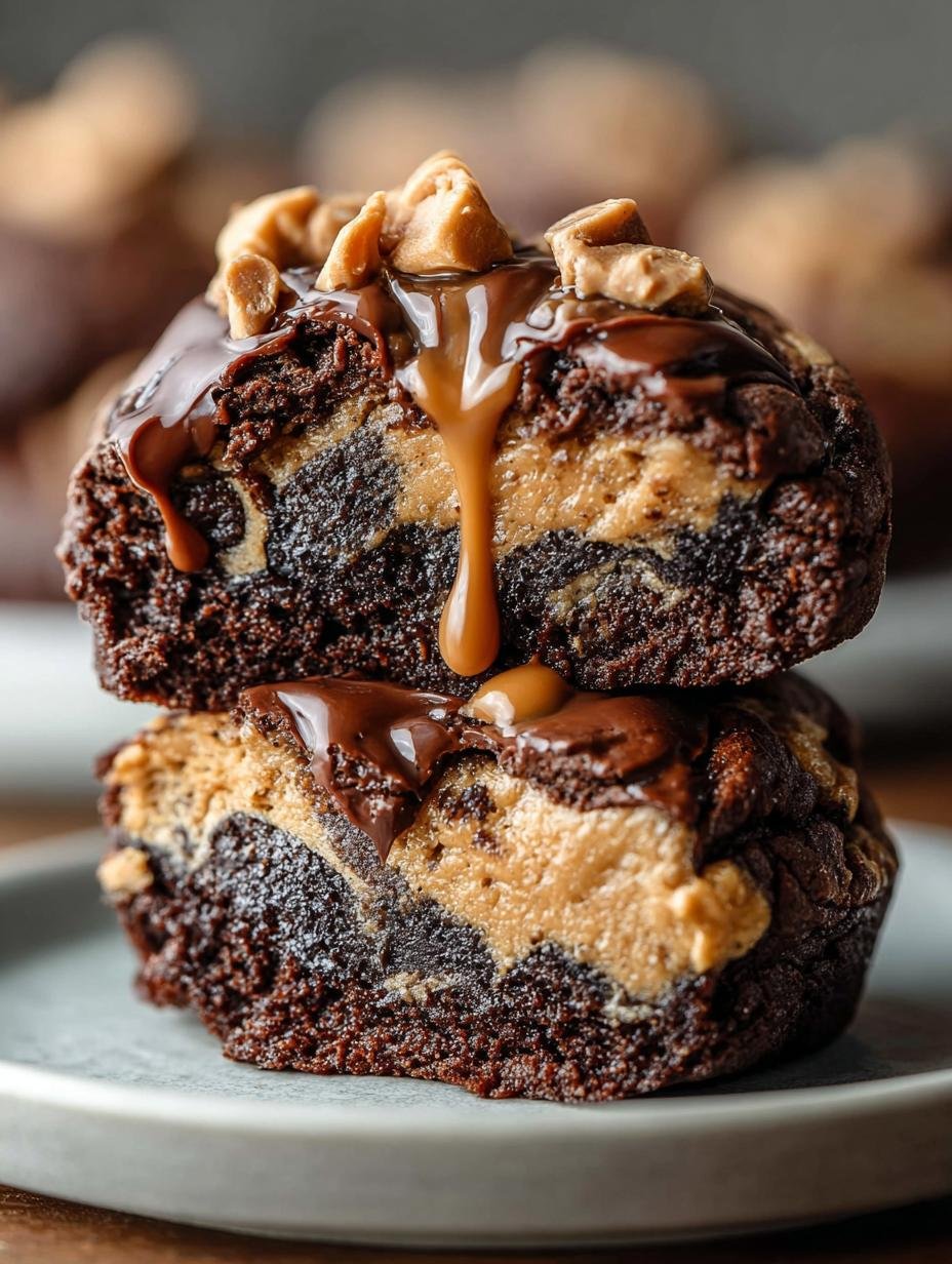 Peanut Butter Chocolate Swirl Cookies Recipe for Sweet Bliss - Peanut Butter Chocolate Swirl - additional detail