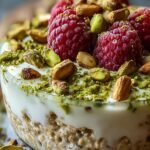Creamy Pistachio Overnight Oats for a Healthy Start 4 Pistachio Overnight Oats