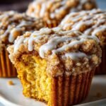 Pumpkin Crumb Cake Muffins