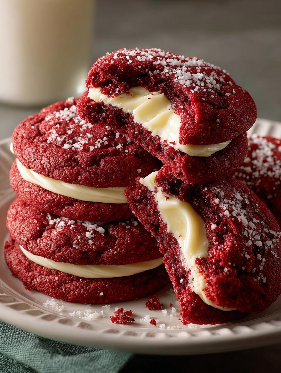Red Velvet Cookies: 10 Irresistible Recipes to Try - Red Velvet Cookies - additional detail