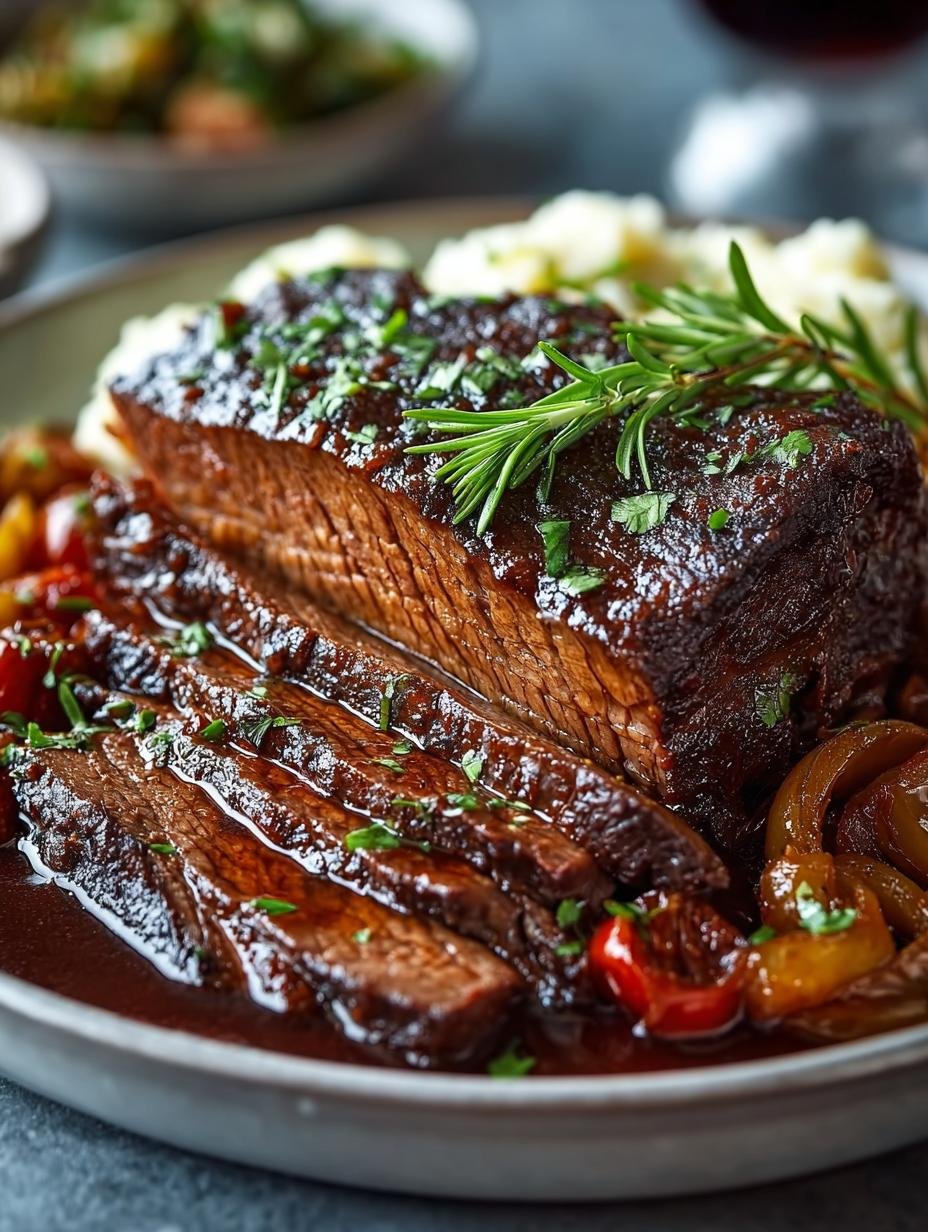 Red Wine Braised Brisket