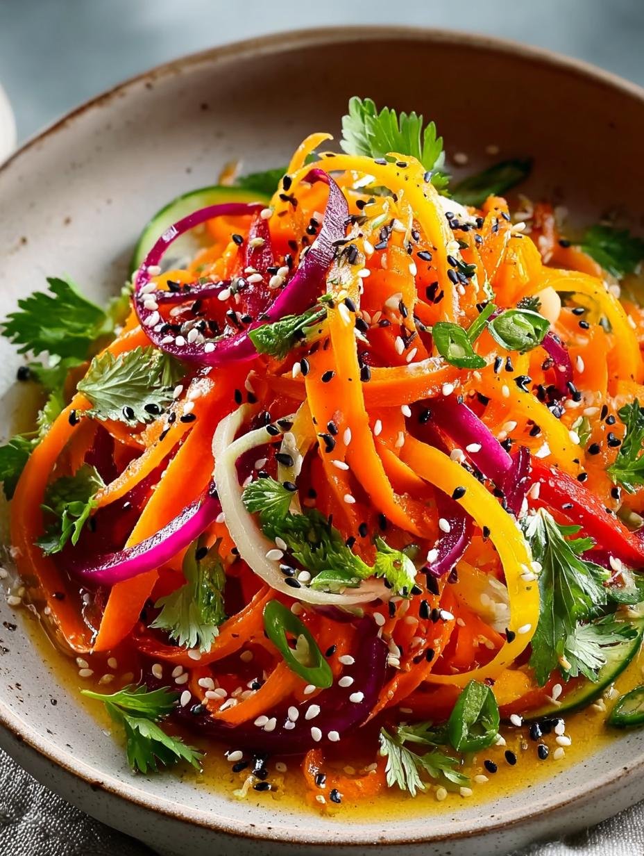 Shaved Rainbow Carrot Sesame: A Colorful Delight - Shaved Rainbow Carrot Sesame - main visual representation