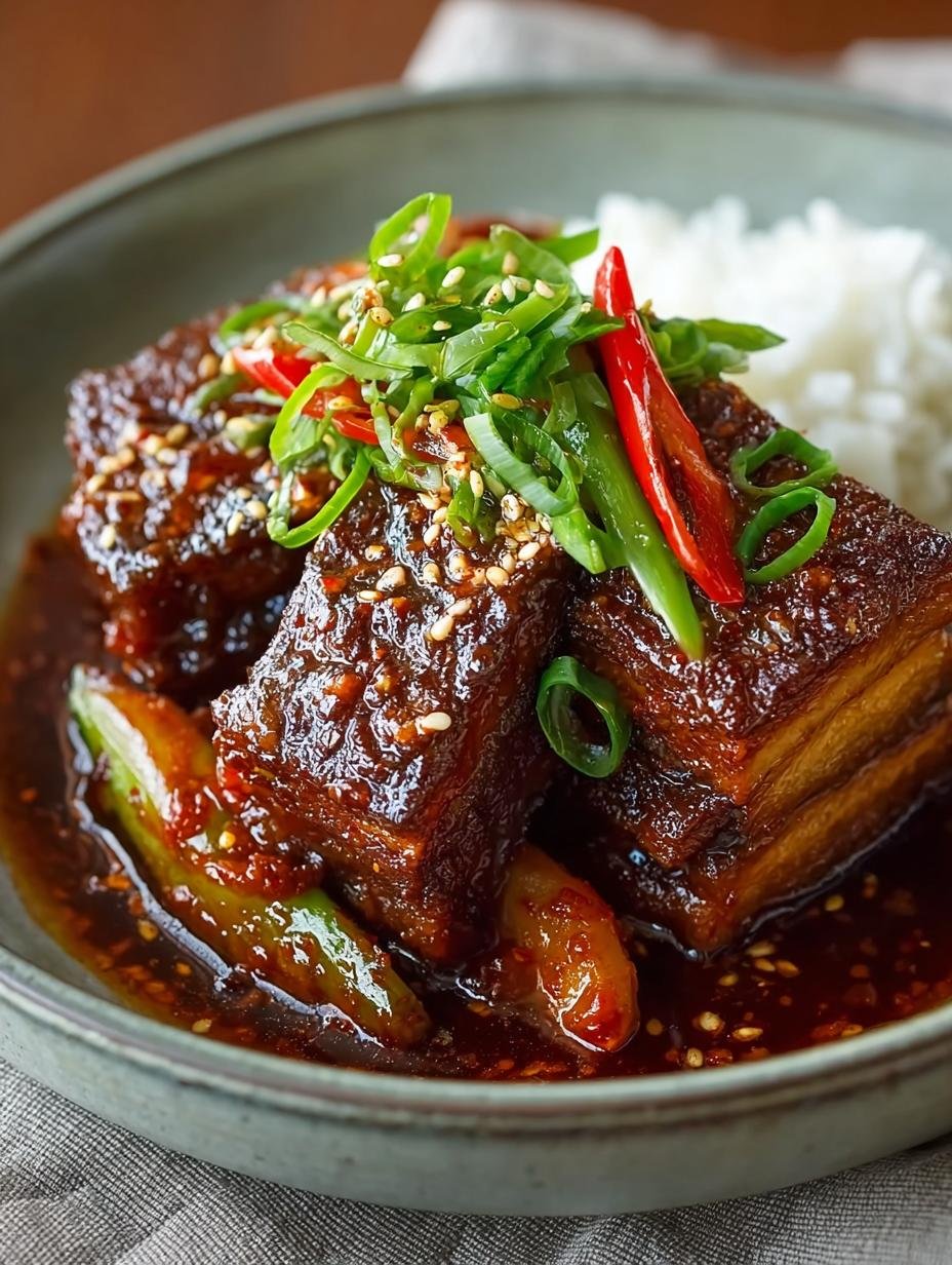 Spicy Korean Braised Pork: 5 Savory Secrets to Savor 2 Spicy Korean Braised Pork: 5 Savory Secrets to Savor - Spicy Korean Braised Pork - main visual representation