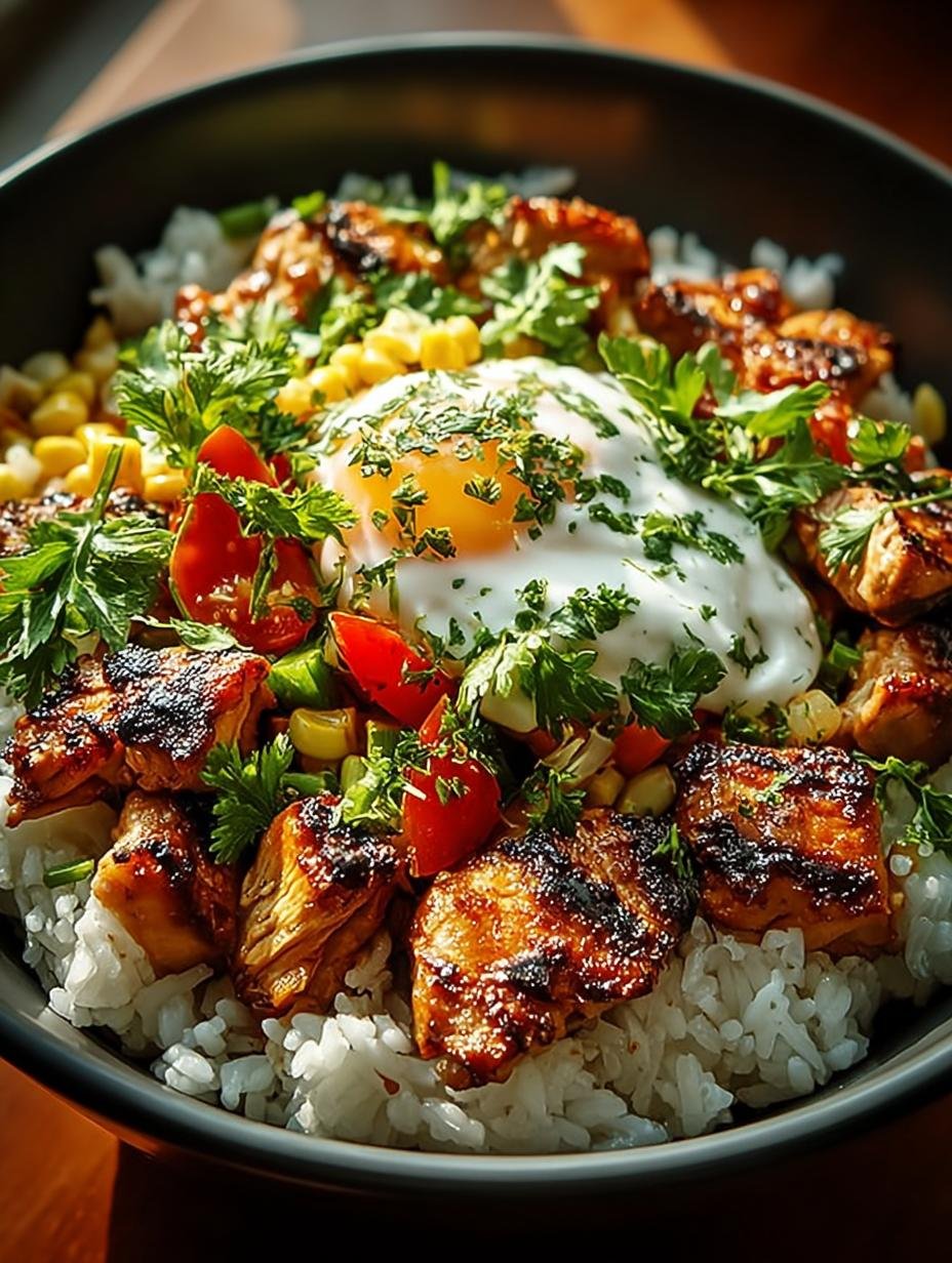 Delicious Sticky Chicken Rice Bowl Recipe You Need to Try - Sticky Chicken Rice Bowl - main visual representation