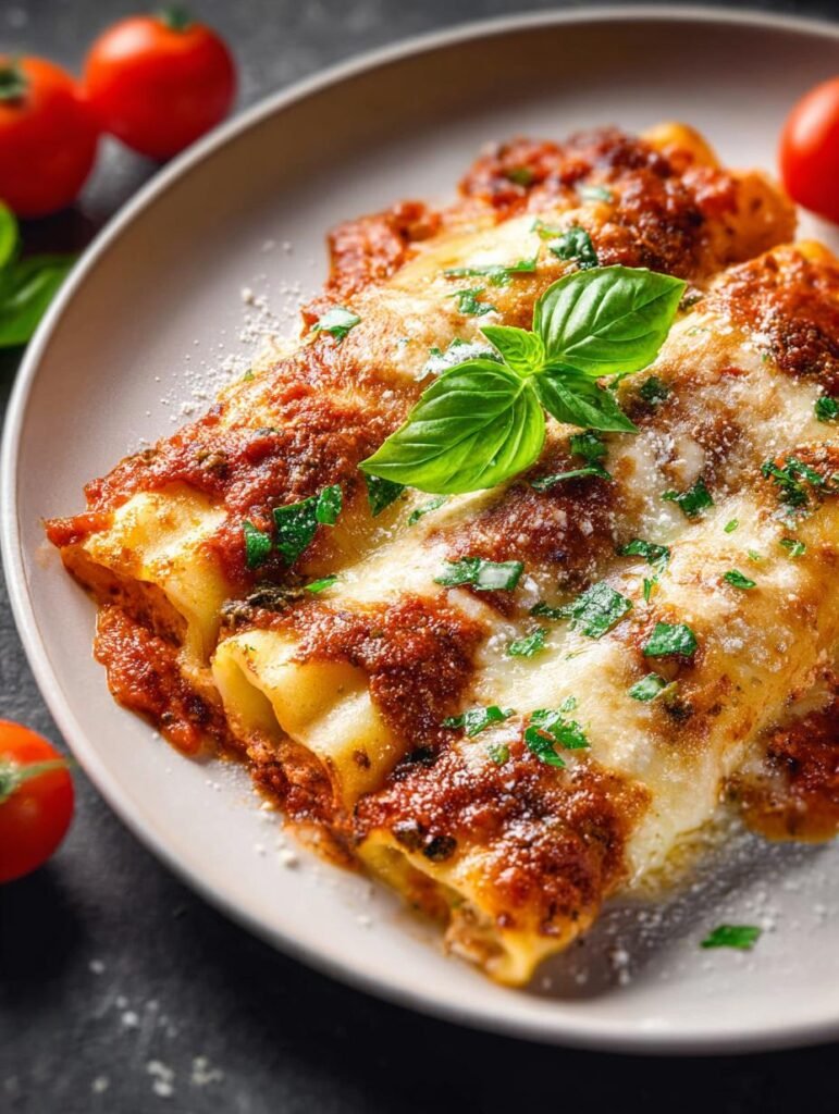 Stuffed Manicotti