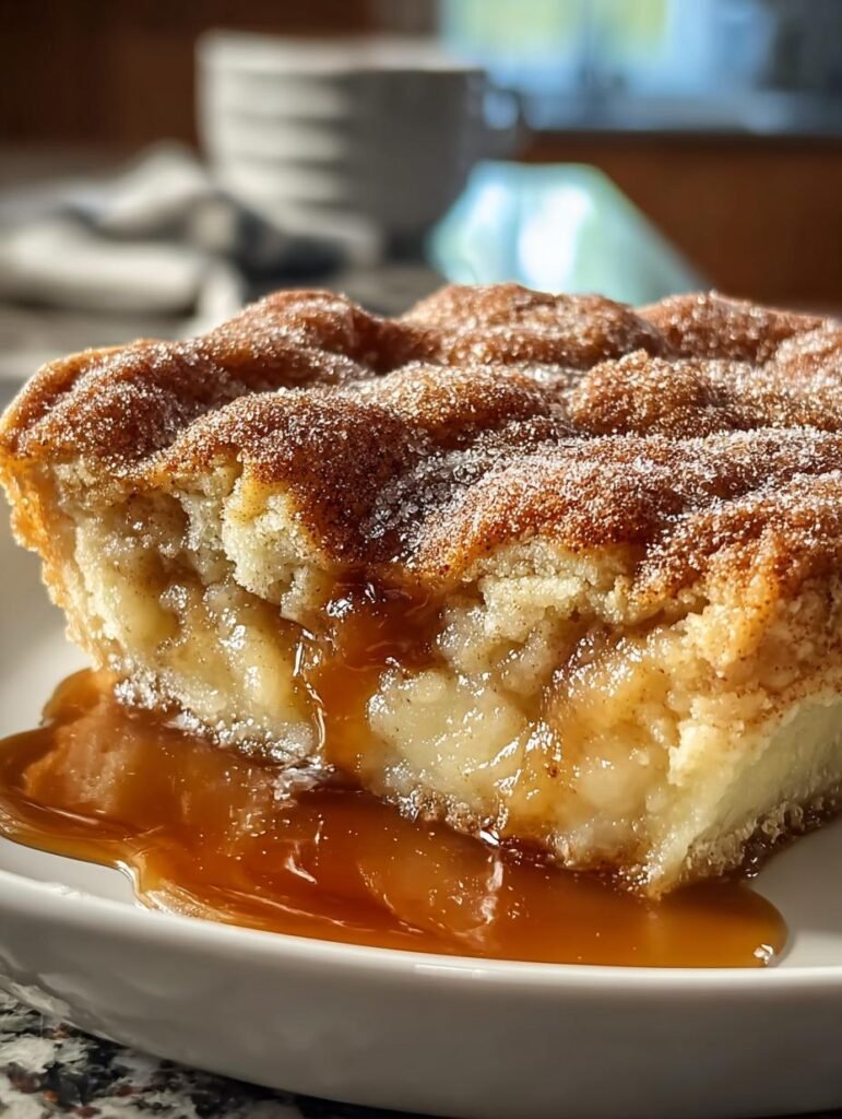 Warm Gooey Snickerdoodle Cobbler