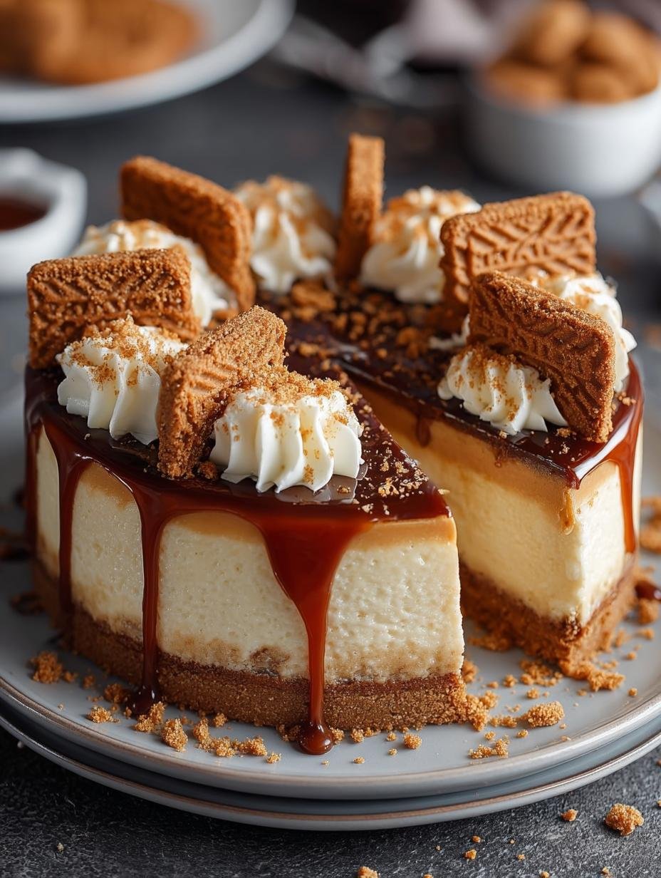 Bake Biscoff Cheesecake: 5 Irresistible Layers of Delight - Bake Biscoff Cheesecake - main visual representation