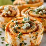 Buffalo Chicken Pinwheels