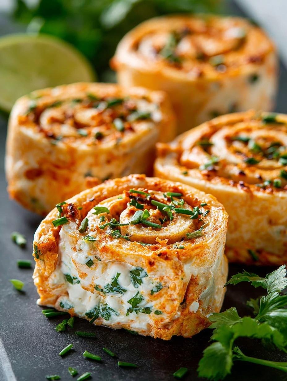 Delicious Buffalo Chicken Pinwheels for Any Occasion - Buffalo Chicken Pinwheels - additional detail