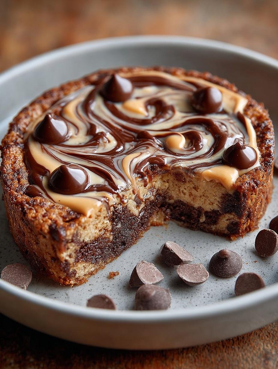 Chocolate Peanut Butter Baked Oatmeal Delight - Chocolate Peanut Butter Baked - main visual representation
