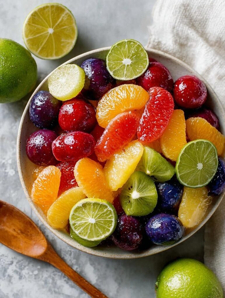 Colorful Honey Lime Rainbow