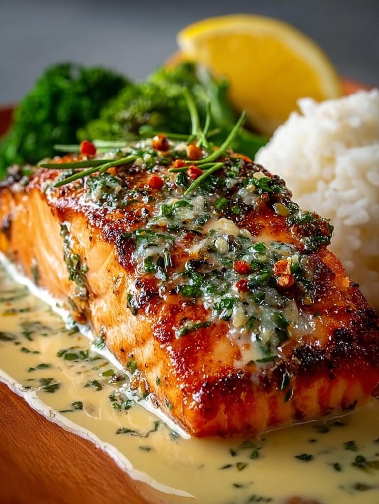 Creamy Garlic Butter Salmon