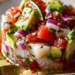 Fresh Fish Ceviche with Avocado: A Flavorful Delight 4 Fresh Fish Ceviche with